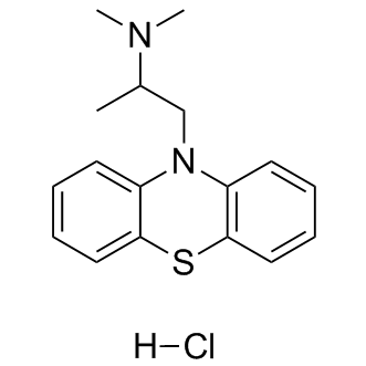 Promethazine hydrochloride Structure
