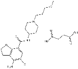 Prucalopride Succinat Structure