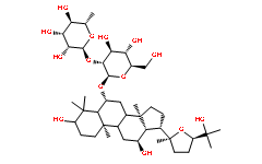 Pseudoginsenoside-F11 Structure