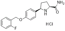 Raxatrigine hydrochloride Structure