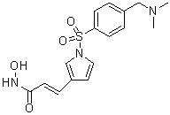 Resminostat Structure