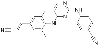 Rilpivirine (R278474) Structure