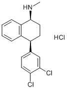 Sertraline hydrochloride Structure