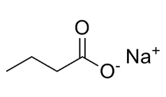 Sodium Butyrate Structure