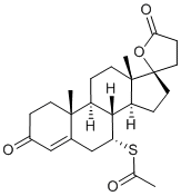 Spironolactone Structure