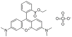 Tetramethylrhodamine ethyl ester perchlorate Structure