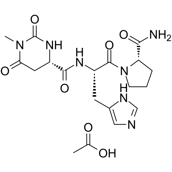 Taltirelin acetate Structure