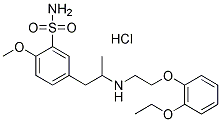 Tamsulosin hydrochloride Structure
