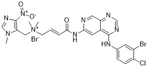 Tarloxotinib bromide Structure