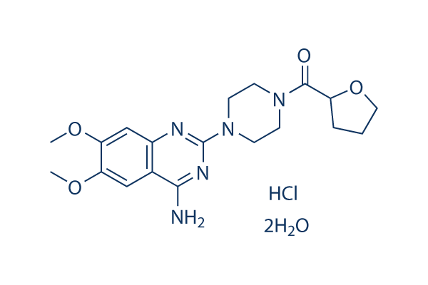 Terazosin HCl Dihydrate Structure
