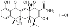 Tetracycline hydrochloride Structure