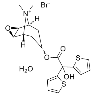 Tiotropium Bromide hydrate Structure