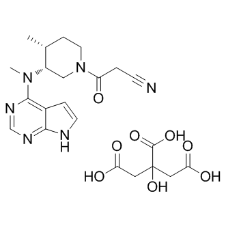 Tofacitinib citrate  Structure
