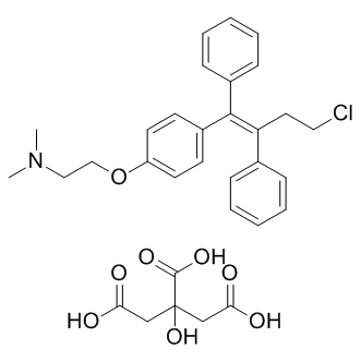 Toremifene Citrate Structure