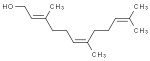 Trans-Farnesol Structure