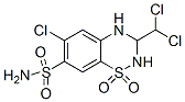Trichlormethiazide Structure