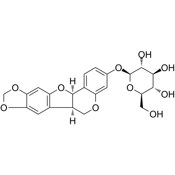 Trifolirhizin Structure
