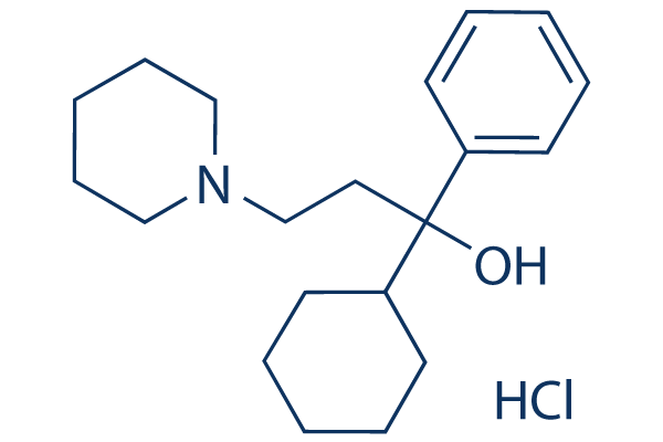 Trihexyphenidyl HCl Structure