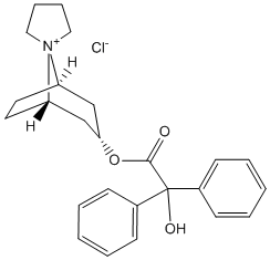 Trospium chloride Structure