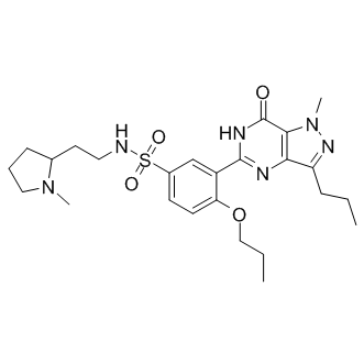 Udenafil Structure