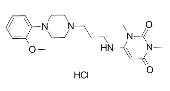 Urapidil hydrochloride Structure