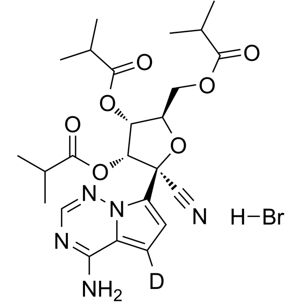 VV116 hydrobromide Structure