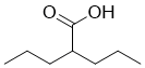 Valproic acid Structure