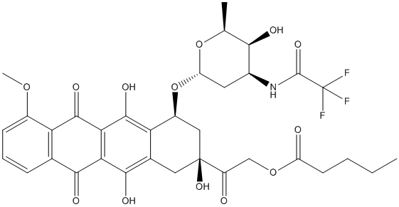 Valrubicin Structure