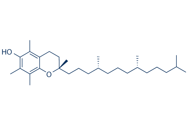 Vitamin E (D-alpha-Tocopherol) Structure