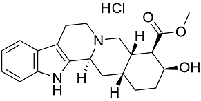 Yohimbine-Hydrochloride Structure
