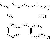 A 350619 hydrochloride Structure