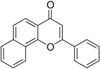 α-Naphthoflavone Structure