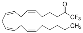 Arachidonyl trifluoromethyl ketone Structure