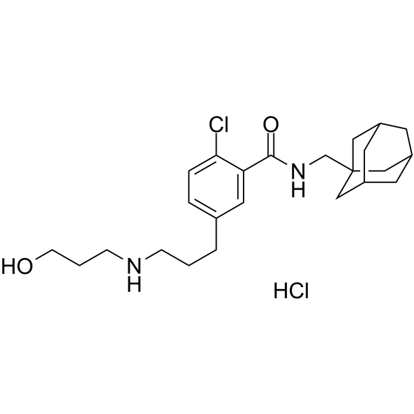 AZD9056 hydrochloride Structure
