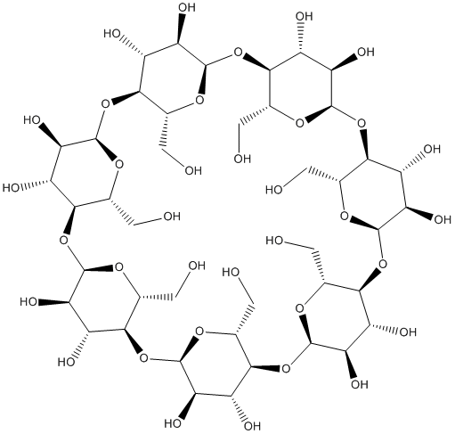 β-Cyclodextrin Structure