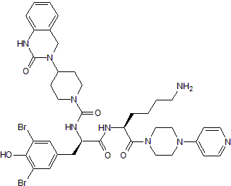 Olcegepant (BIBN-4096) Structure