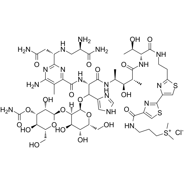 Bleomycin hydrochloride Structure