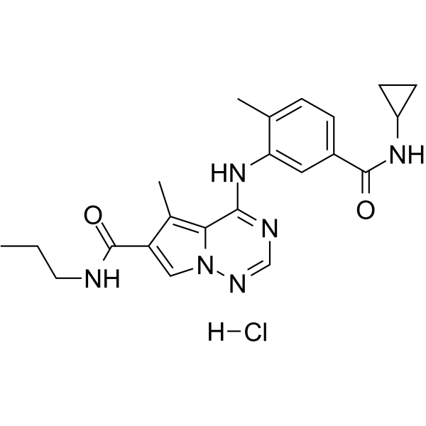 BMS-582949 hydrochloride Structure