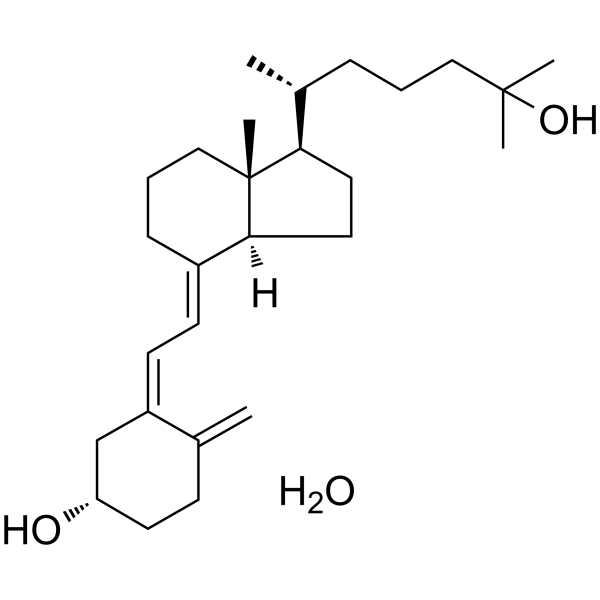 Calcifediol monohydrate Structure