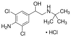 Clenbuterol hydrochloride Structure