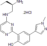 CRT0066101 dihydrochloride Structure