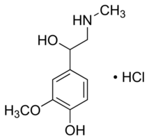 D,L-Metanephrine hydrochloride Structure