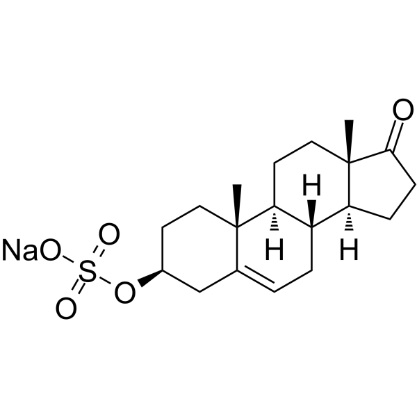 Dehydroepiandrosterone sulfate sodium salt Structure