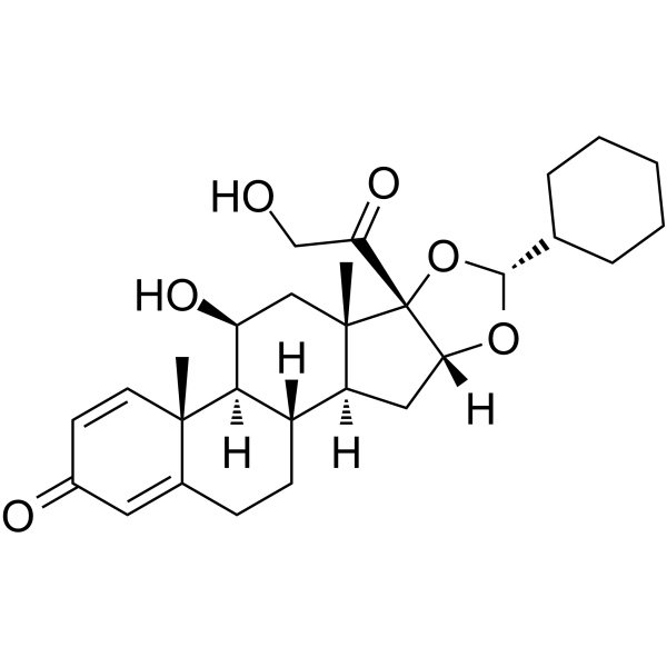Desisobutyryl-ciclesonide Structure