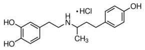 Dobutamine hydrochloride Structure