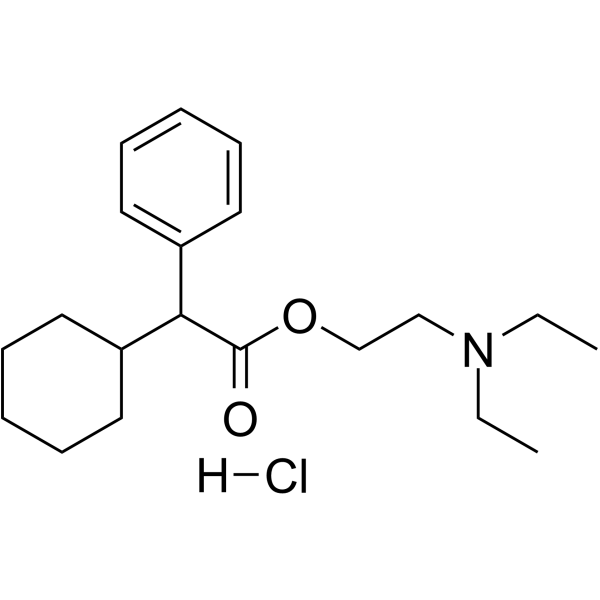 Drofenine hydrochloride Structure