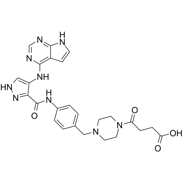 FN-1501-propionic acid  Structure