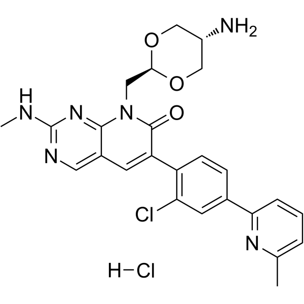 G-5555 hydrochloride Structure