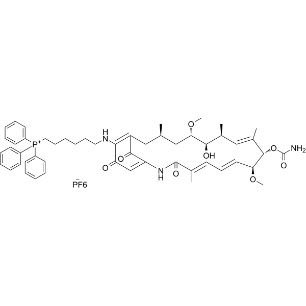 Gamitrinib TPP hexafluorophosphate Structure
