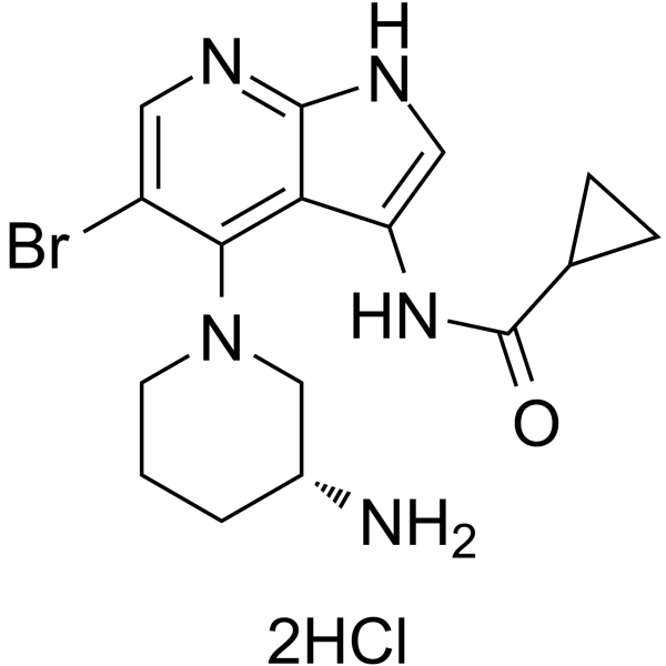 GDC-0575 dihydrochloride Structure
